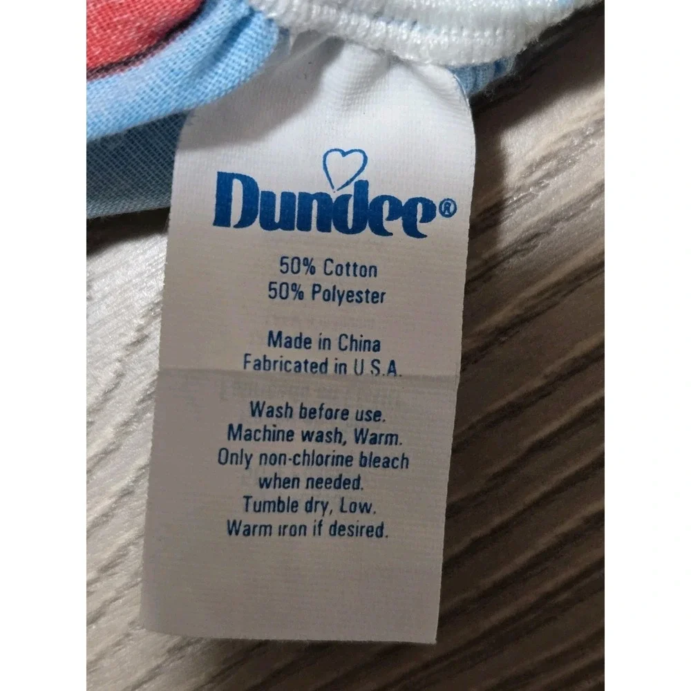 Dundee The Little Mermaid Bed Set Vtg Pillowcase Fitted Sheets 3pc Toddler Crib